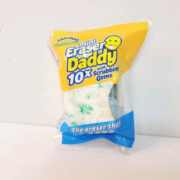 Scrub Daddy Mini Eraser Daddy with Scrubbing Gems - Picture 1 of 4